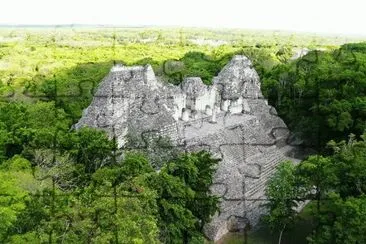 piramides en Campeche