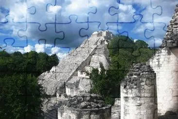 piramides en Campeche