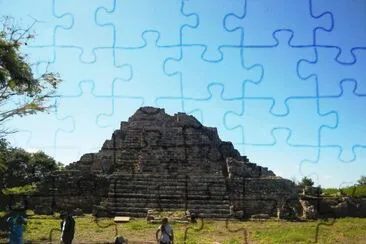 piramides en Yucatan jigsaw puzzle