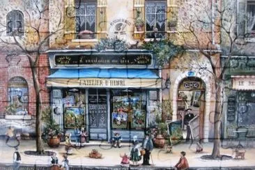 Pintura jigsaw puzzle