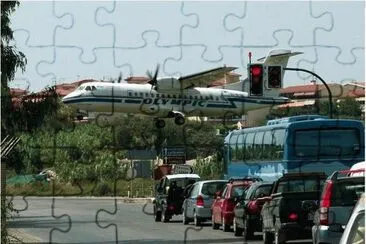Traffic light in Greece