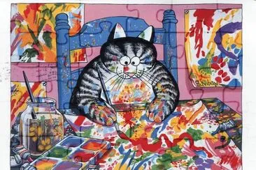 Gatos jigsaw puzzle