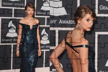 taylor swift at the grammys jigsaw puzzle