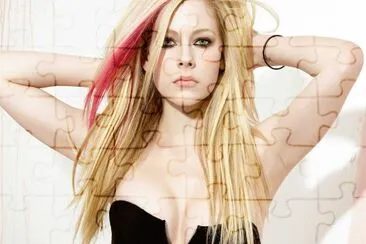 avril lavgine jigsaw puzzle