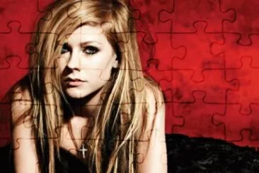 avril lavgine jigsaw puzzle