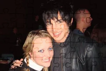 adam lambert with a girl