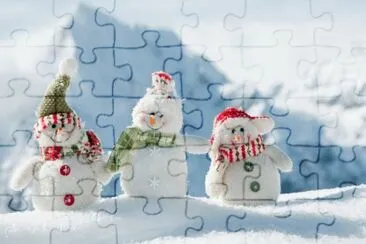 snowmen jigsaw puzzle