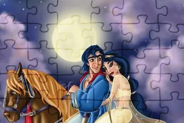 Aladdin Jasmine jigsaw puzzle