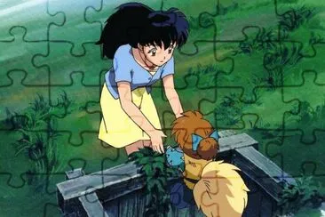 kagome and shippo jigsaw puzzle