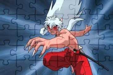 demon inuyasha jigsaw puzzle