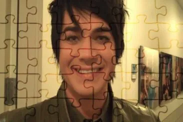 adam lambert smiling jigsaw puzzle