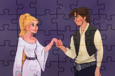 StarWars Tangled jigsaw puzzle