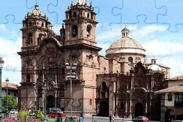 Church in Cusco  Peru