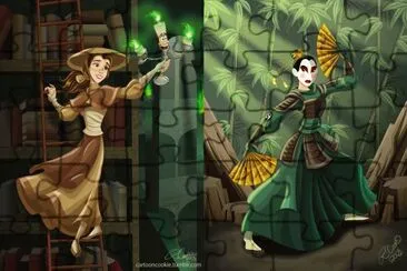 Belle Mulan jigsaw puzzle