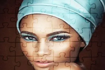 mujer con turbante