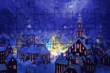 Christmas Village jigsaw puzzle