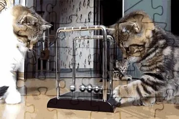 jugando jigsaw puzzle
