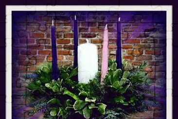 Traditional Advent Wreath