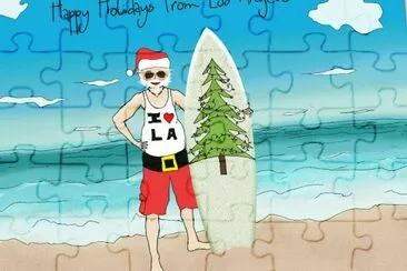 פאזל של Happy Holidays from Los Angeles