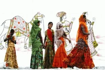Art from India jigsaw puzzle