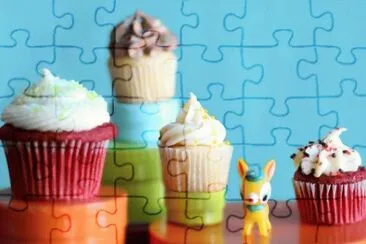 פאזל של cupcake