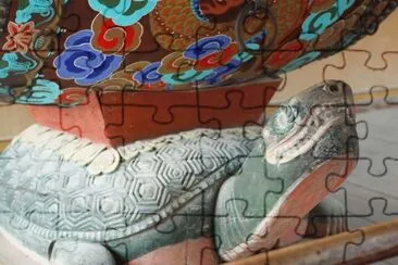 Bulguksa Temple Korea jigsaw puzzle