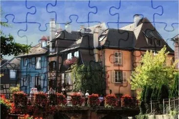 Colmar  Alsace  France jigsaw puzzle