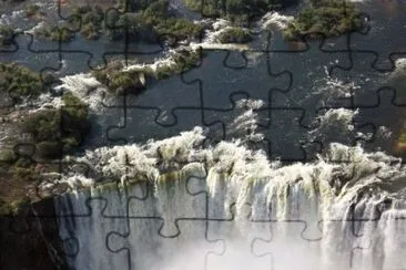 Horseshoe Falls  Zimbabwe jigsaw puzzle