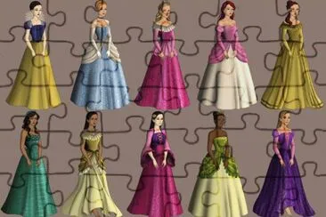 Princesses jigsaw puzzle