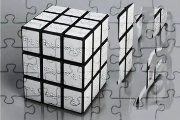 braille -23 jigsaw puzzle