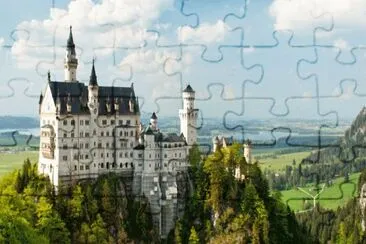 Schloss Neuschwanstein   near FÃ¼ssen  Germany