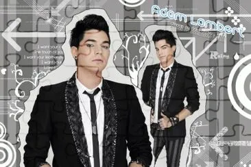 adam lambert jigsaw puzzle