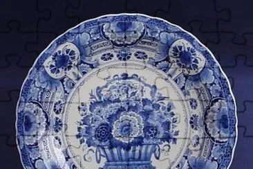 Delfts Blue Plate  made by Royal Delft