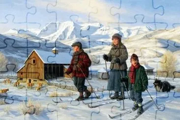 Pintura jigsaw puzzle