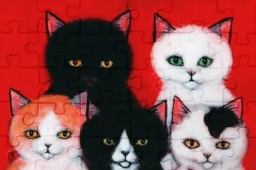Gatos jigsaw puzzle