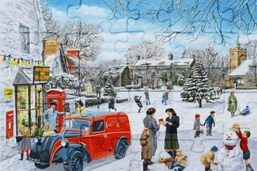 holiday jigsaw puzzle