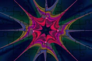 פאזל של Fractal Fishes