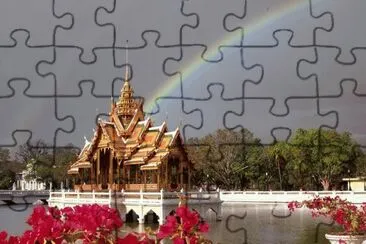 Part of Royal Palace Ayutthaya  Thailand