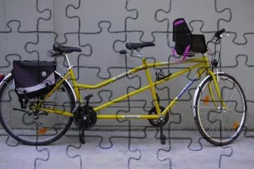 Dutch Tandem Bike