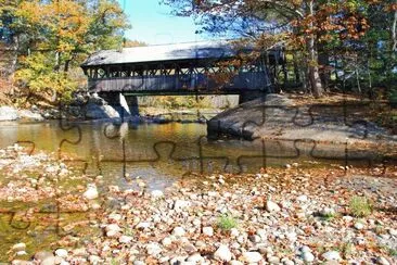 Covered Bridge jigsaw puzzle