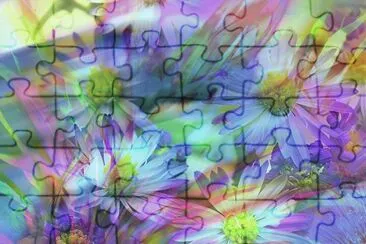 Spring Blue Flower jigsaw puzzle