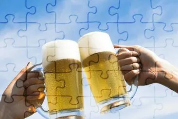 Beer jigsaw puzzle