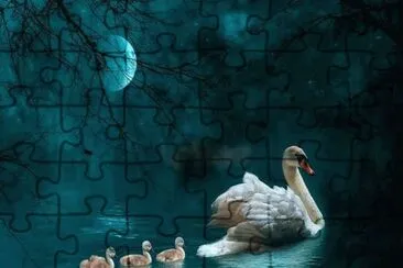 פאזל של Swan