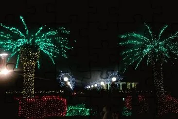 christmas decor in florida
