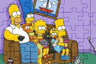 The Simpsons jigsaw puzzle