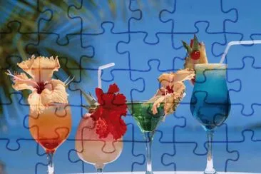 Cocktails jigsaw puzzle