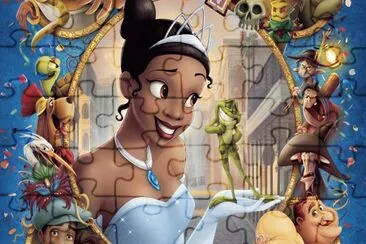 פאזל של princesa e o sapo
