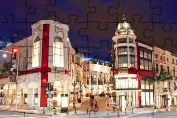 Rodeo Drive Holiday Decorations-Beverly Hills
