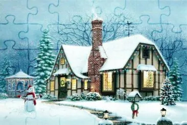 holiday jigsaw puzzle