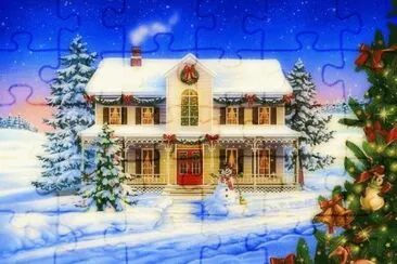 holiday jigsaw puzzle